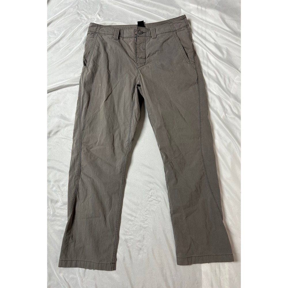 The North Face Synkros Hayes Pant Mens 35x31 Gray Bicycle Commuter Straight Leg